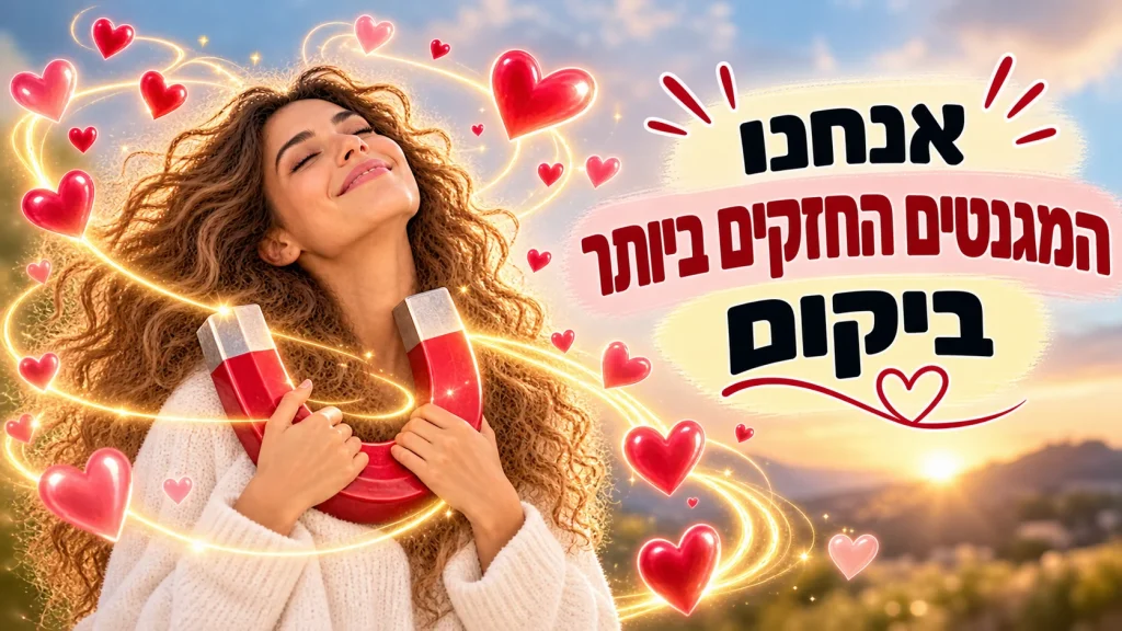 אנחנו המגנטים החזקים ביותר ביקום