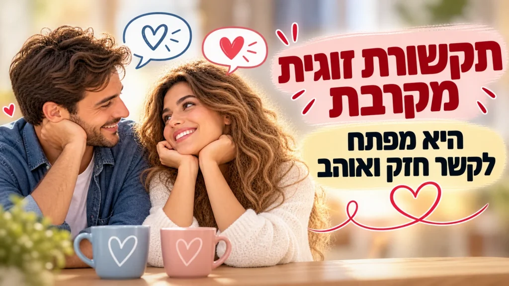 תקשורת זוגית מקרבת: היא מפתח לקשר חזק ואוהב